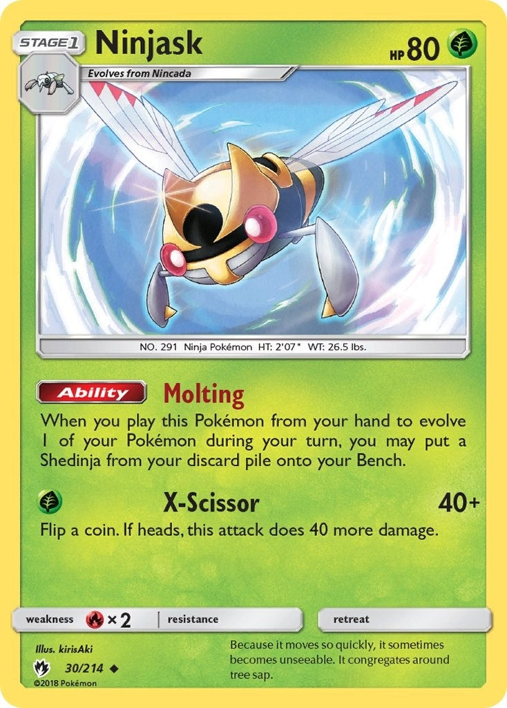 Image for Ninjask (30/214) - Pokemon