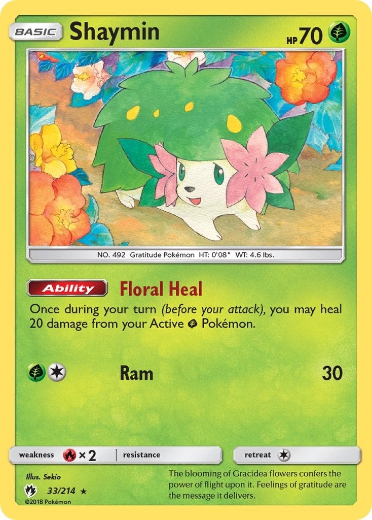 Image for Shaymin (33/214) - Pokemon