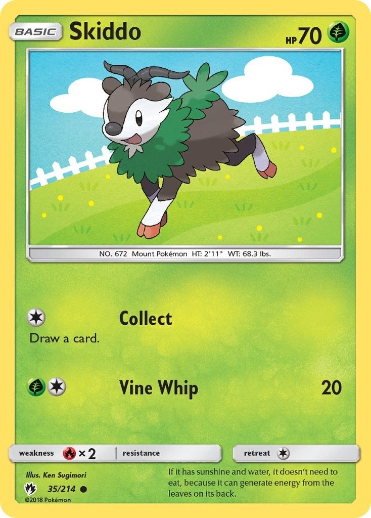 Image for Skiddo (35/214) - Pokemon