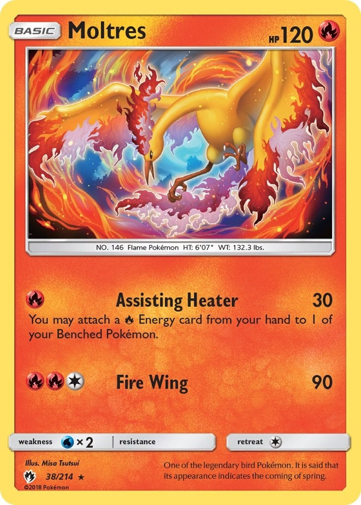 Image for Moltres (38/214) - Pokemon