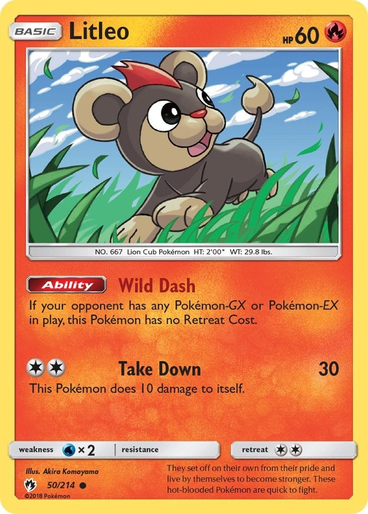 Image for Litleo (50/214) - Pokemon