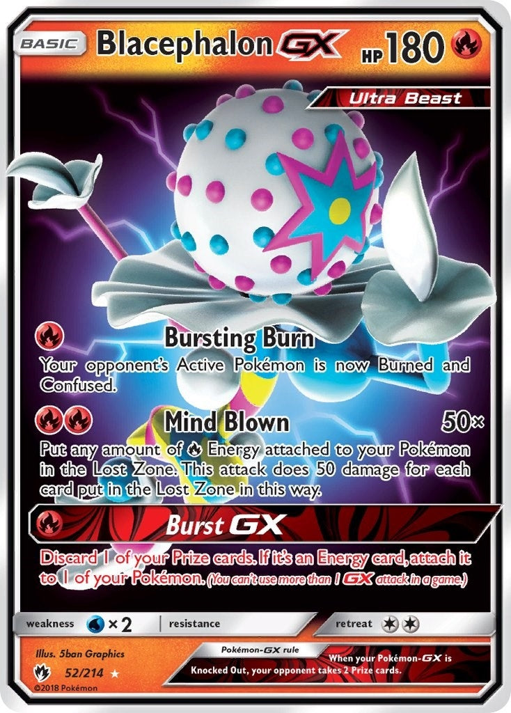 Image for Blacephalon GX (52/214) - Pokemon