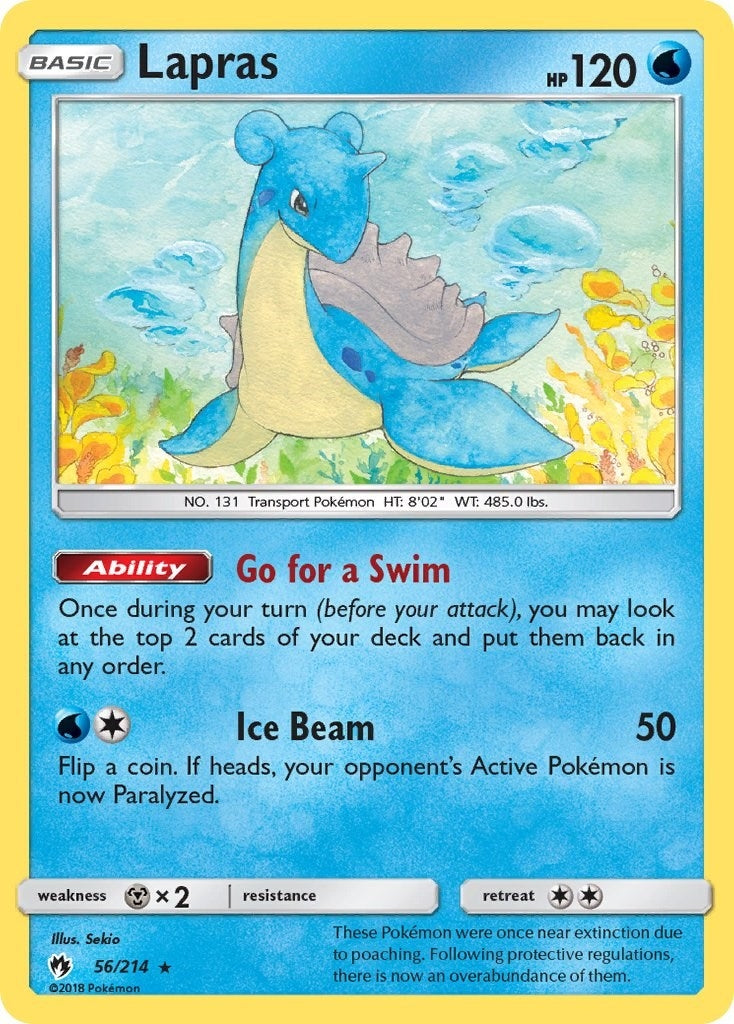 Image for Lapras (56/214) - Pokemon