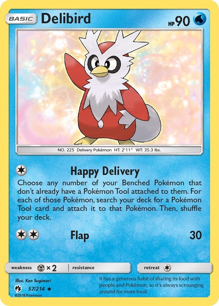 Image for Delibird (57/214) - Pokemon
