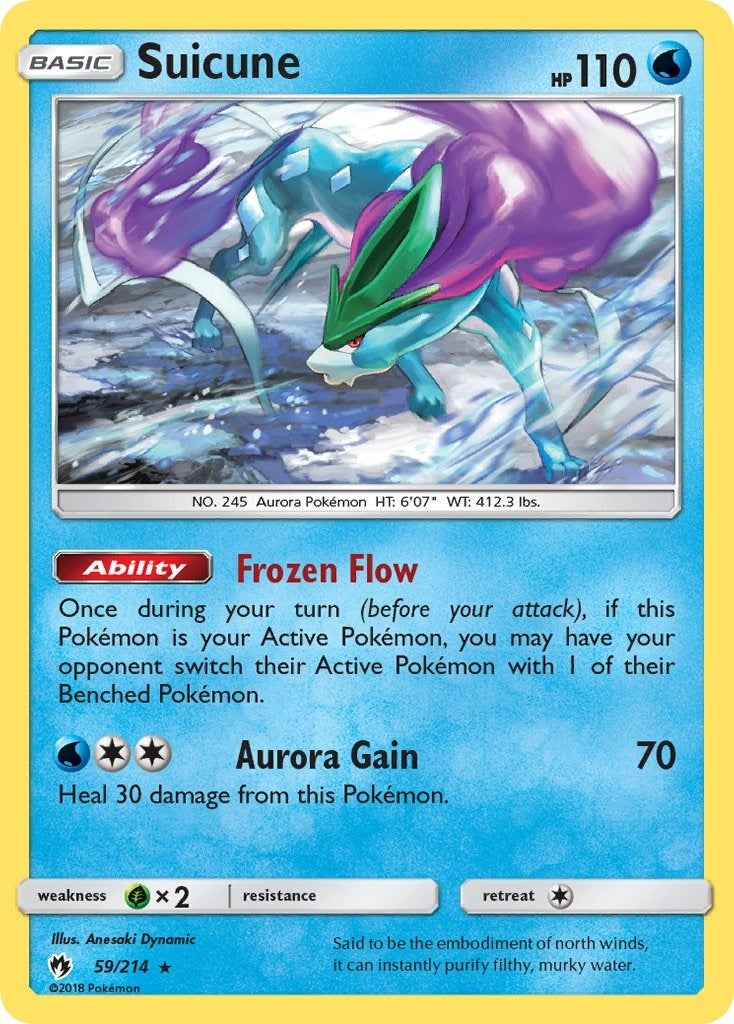 Image for Suicune (59/214) - Pokemon