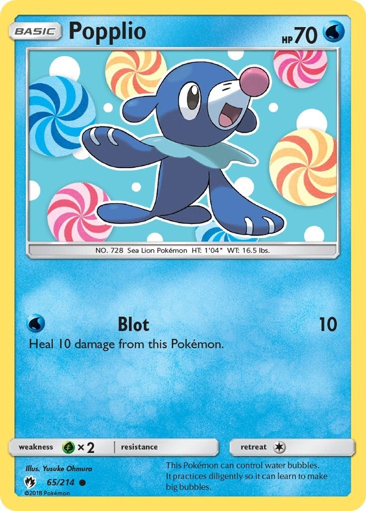 Image for Popplio (65) (65/214) - Pokemon