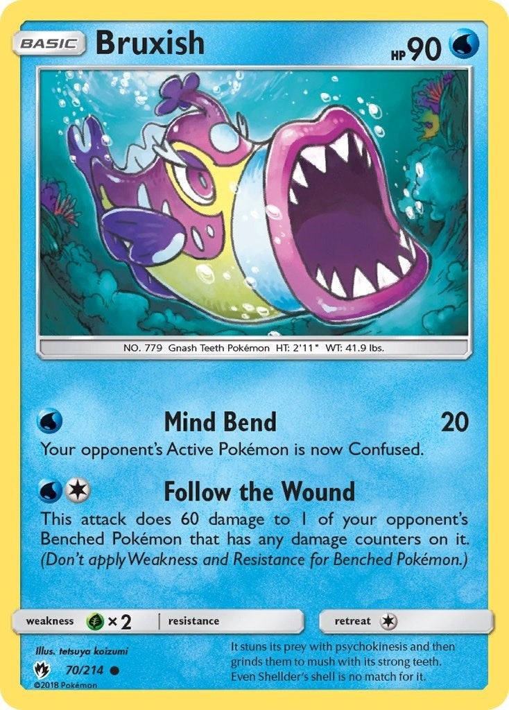 Image for Bruxish (70/214) - Pokemon