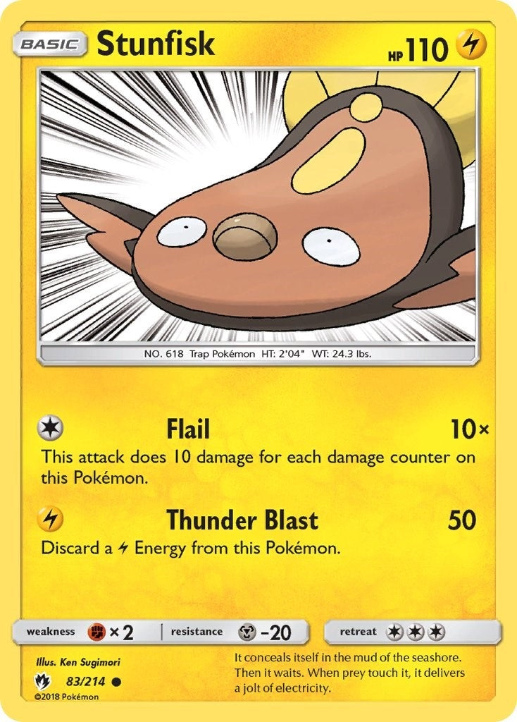 Image for Stunfisk (83/214) - Pokemon