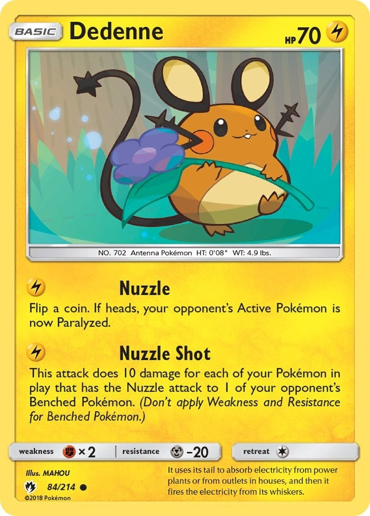 Image for Dedenne (84) (84/214) - Pokemon