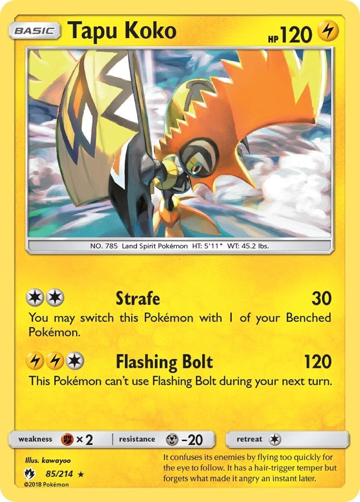 Image for Tapu Koko (85/214) - Pokemon
