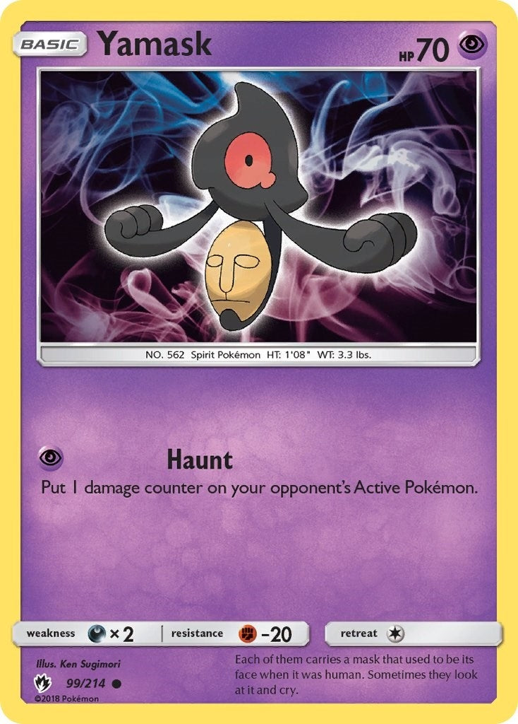 Image for Yamask (99/214) - Pokemon
