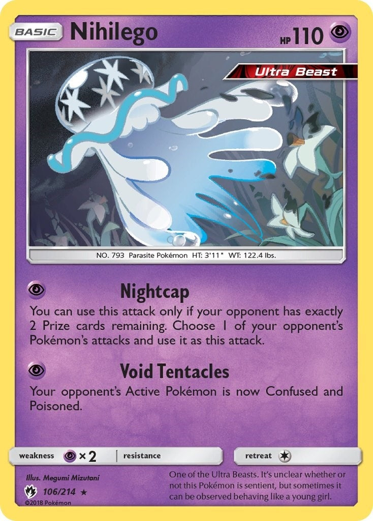 Image for Nihilego (106/214) - Pokemon
