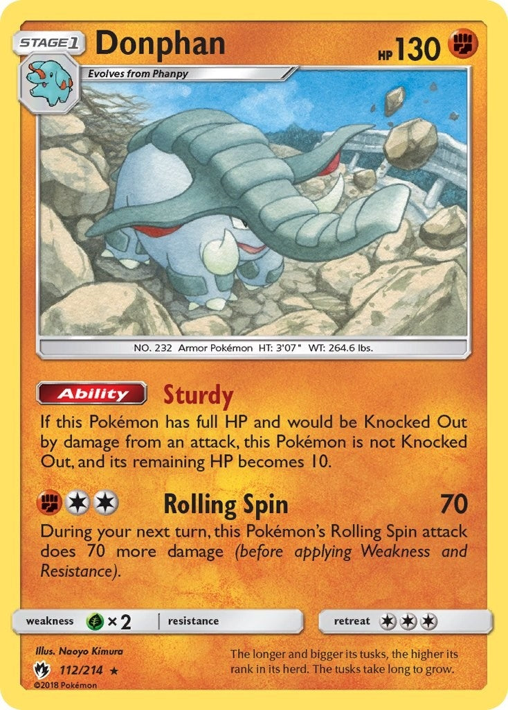 Image for Donphan (112/214) - Pokemon