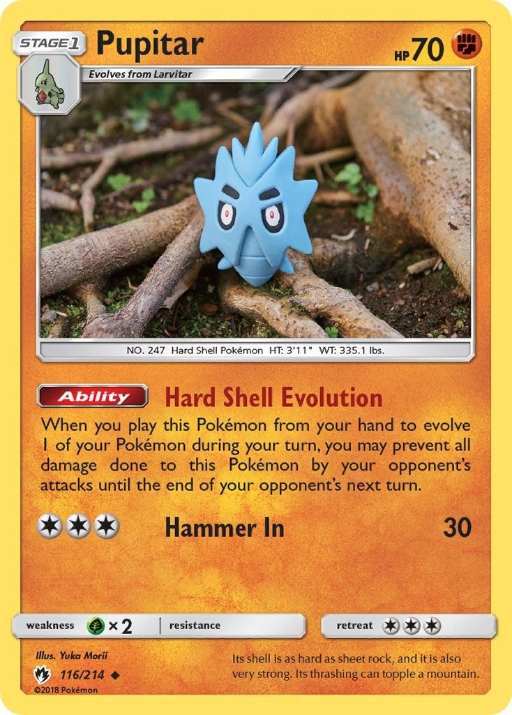 Image for Pupitar (116/214) - Pokemon
