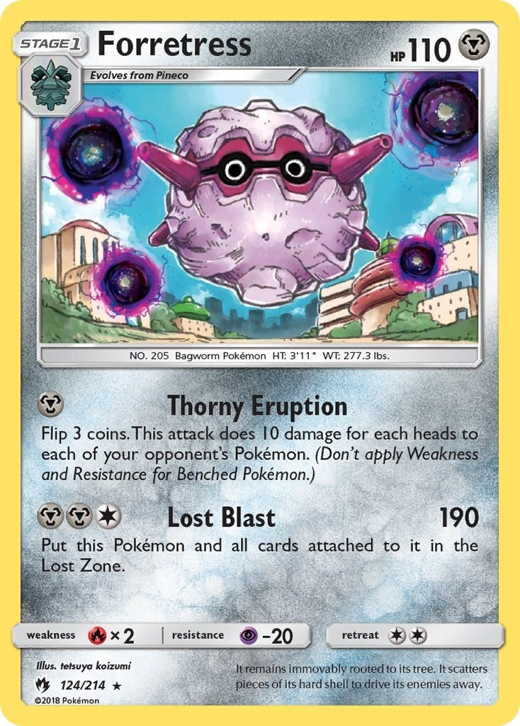 Image for Forretress (124/214) - Pokemon