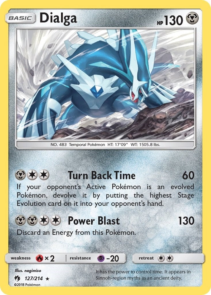 Image for Dialga (127/214) - Pokemon