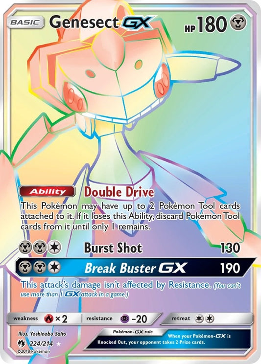 Image for Genesect GX (Secret) (224/214) - Pokemon