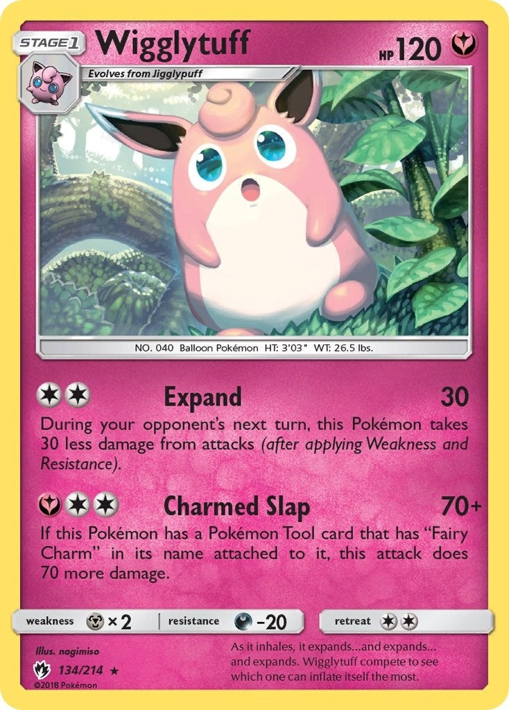 Image for Wigglytuff (134/214) - Pokemon