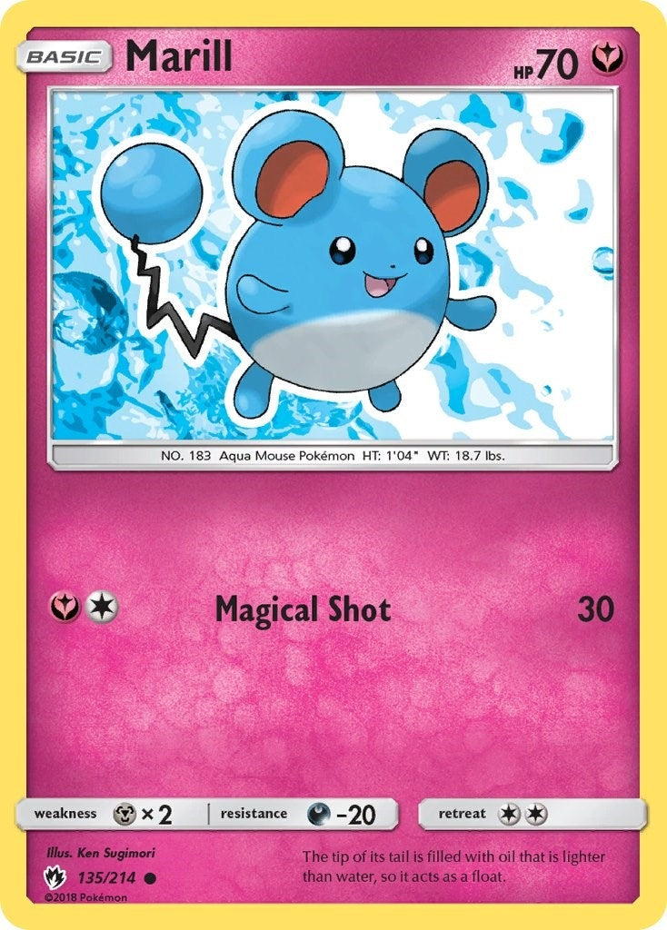 Image for Marill (135/214) - Pokemon