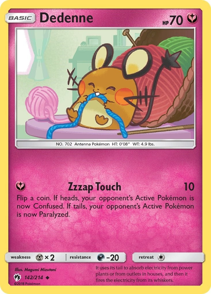 Image for Dedenne (142) (142/214) - Pokemon
