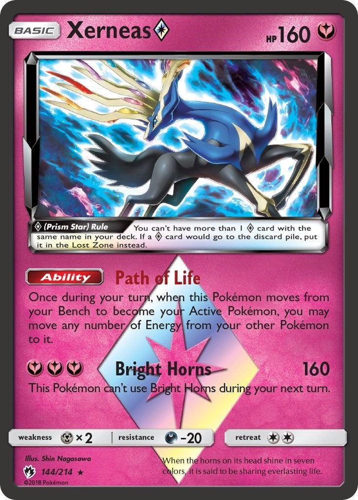 Image for Xerneas Prism Star (144/214) - Pokemon