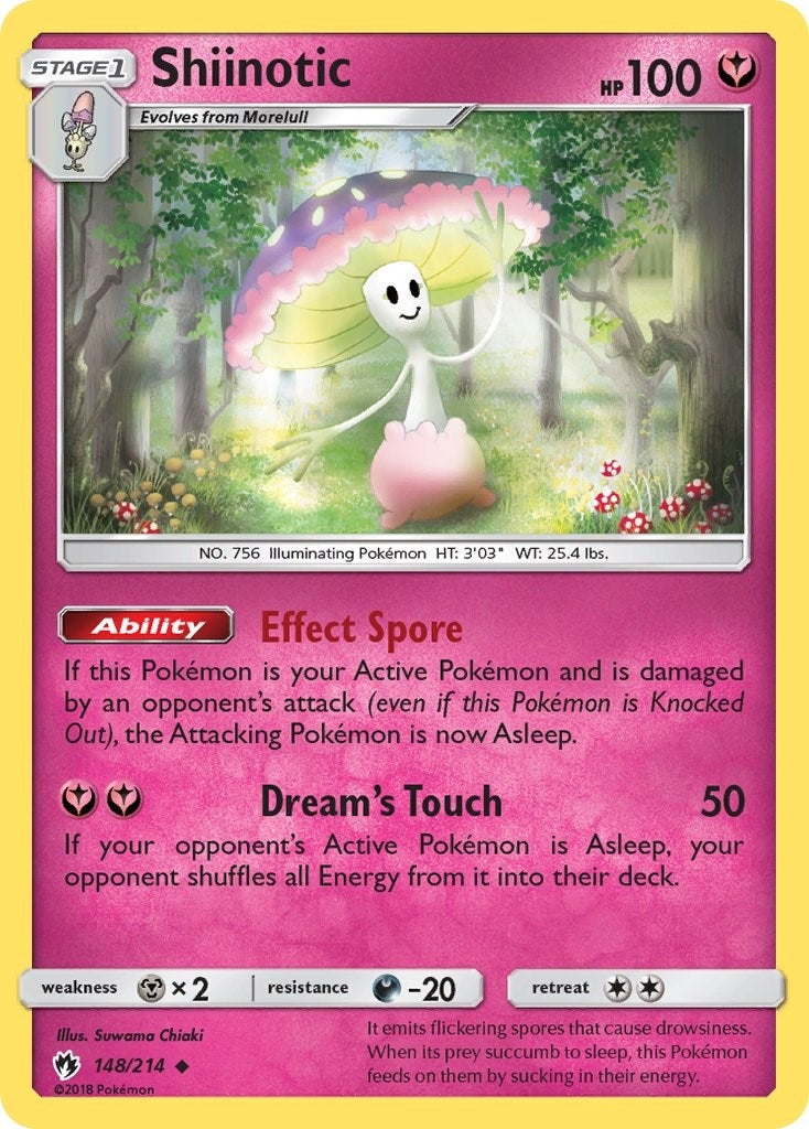 Image for Shiinotic (148/214) - Pokemon