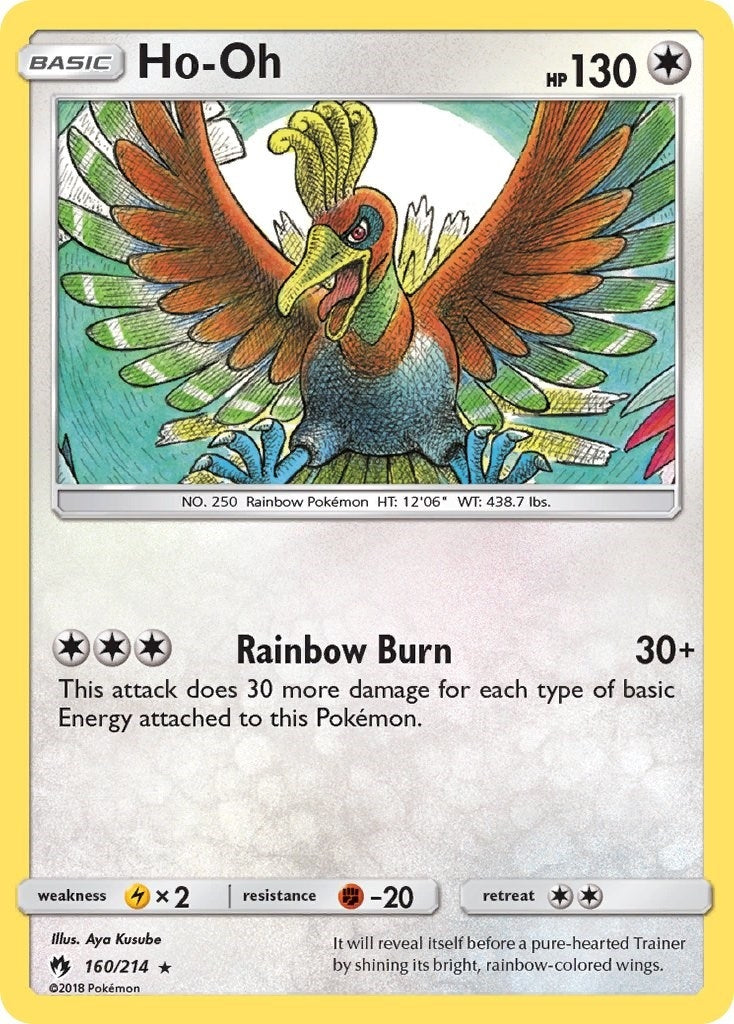 Image for Ho-Oh (160/214) - Pokemon