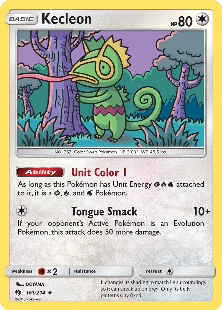Image for Kecleon (161) (161/214) - Pokemon