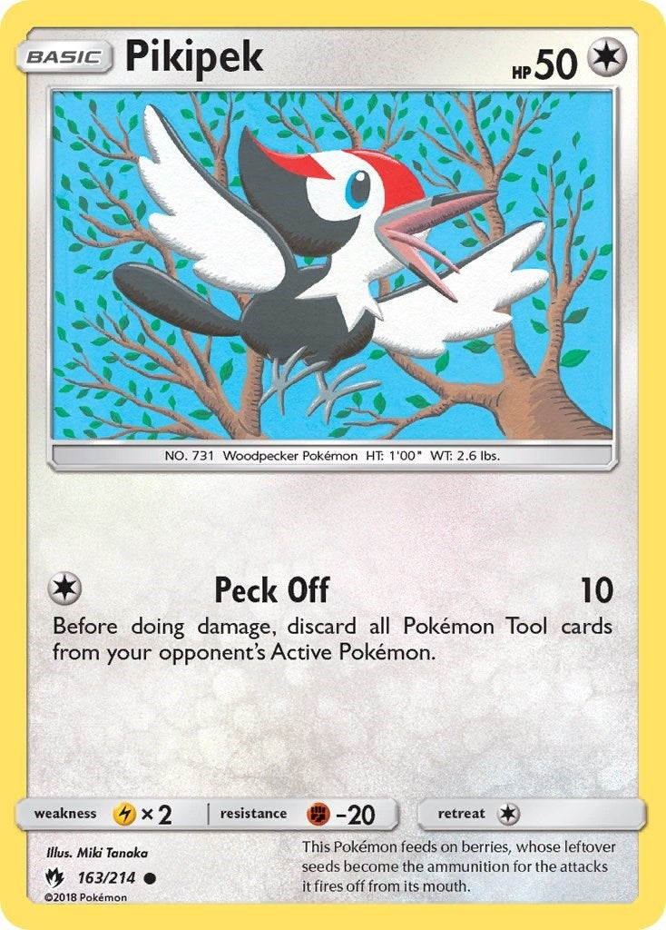 Image for Pikipek (163) (163/214) - Pokemon