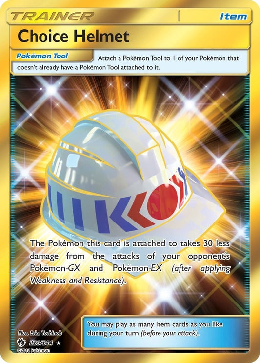 Image for Choice Helmet (Secret) (229/214) - Pokemon