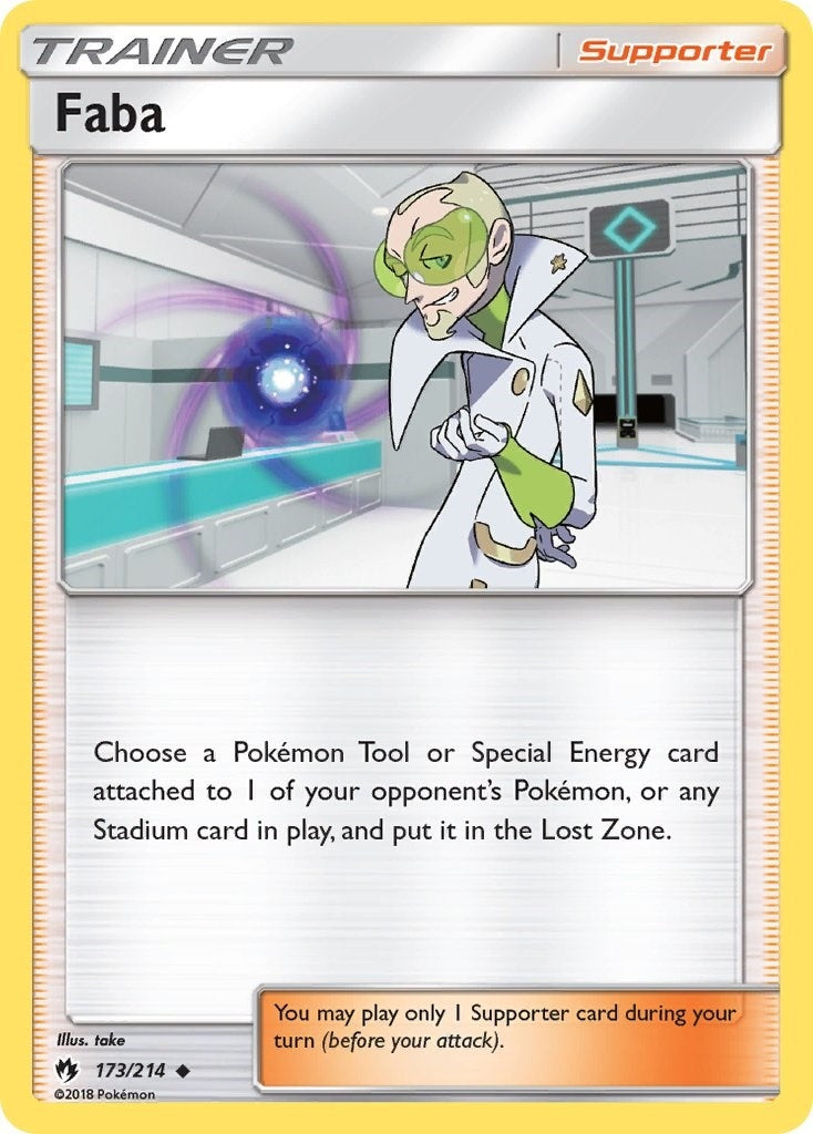 Image for Faba (173/214) - Pokemon