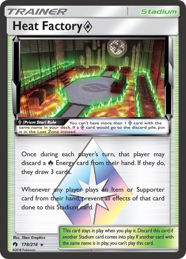 Image for Heat Factory Prism Star (178/214) - Pokemon