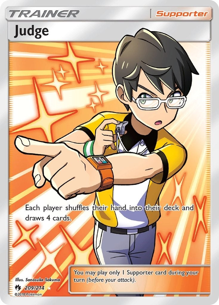 Image for Judge (Full Art) (209/214) - Pokemon
