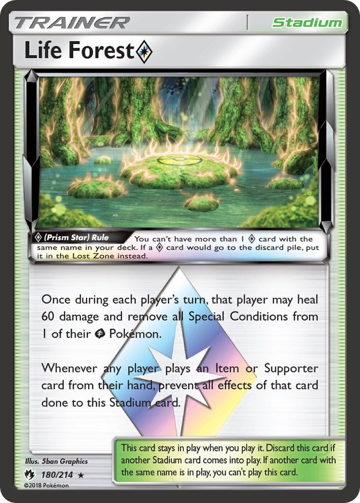 Image for Life Forest Prism Star (180/214) - Pokemon