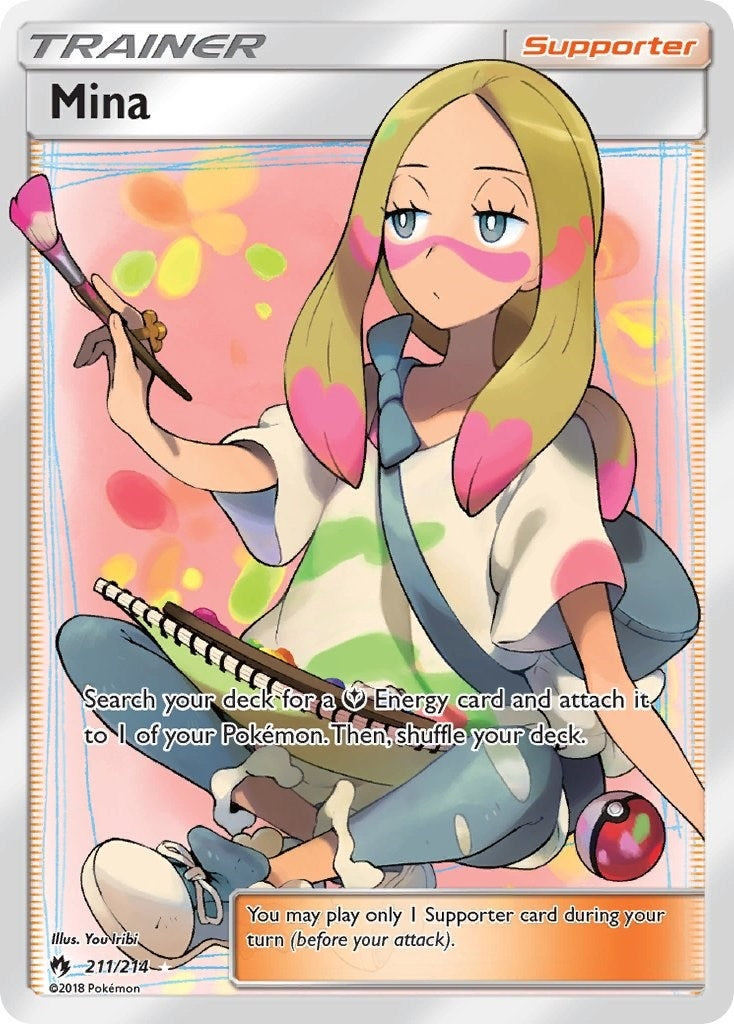 Image for Mina (Full Art) (211/214) - Pokemon