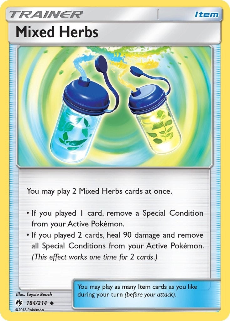 Image for Mixed Herbs (184/214) - Pokemon