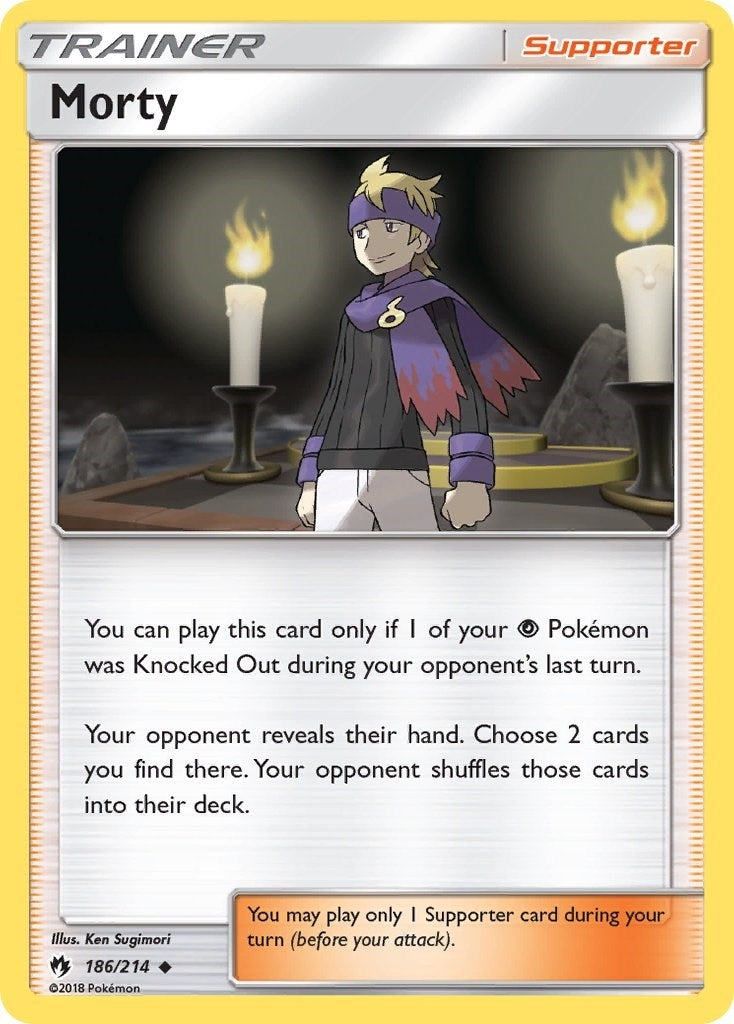 Image for Morty (186/214) - Pokemon