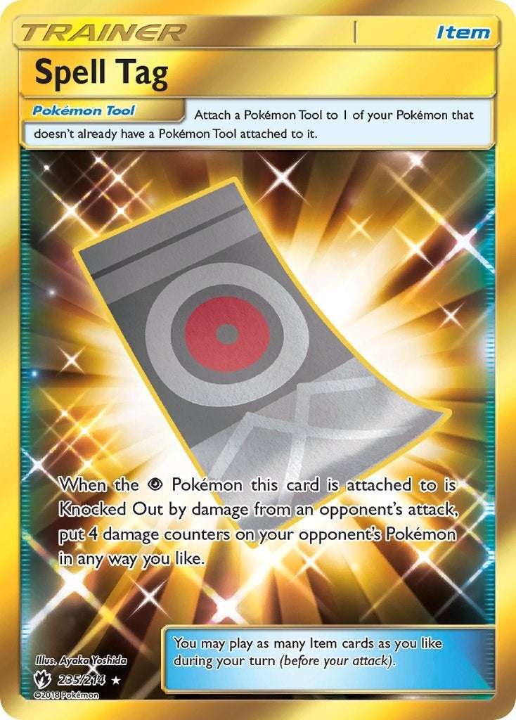 Image for Spell Tag (Secret) (235/214) - Pokemon