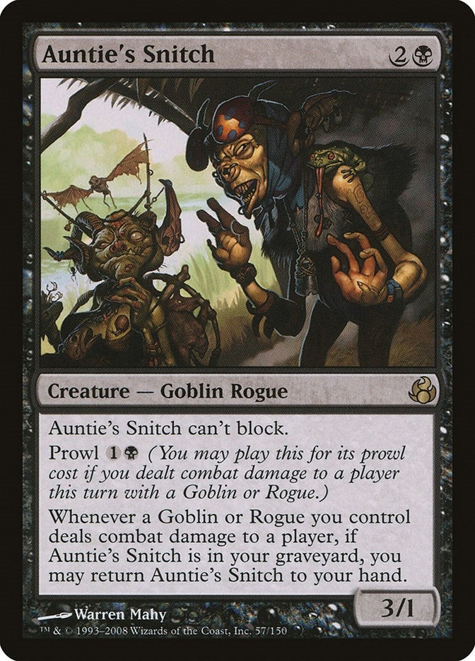 Image for Auntie's Snitch (57) - Magic: The Gathering