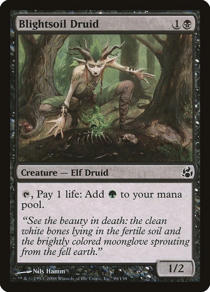 Image for Blightsoil Druid (59) - Magic: The Gathering