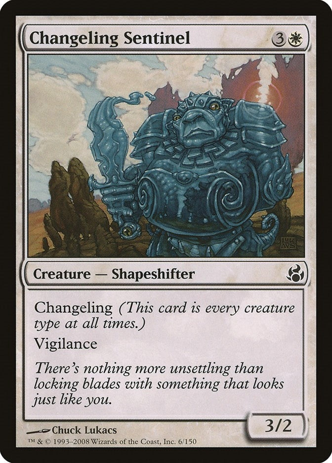 Image for Changeling Sentinel (6) - Magic: The Gathering