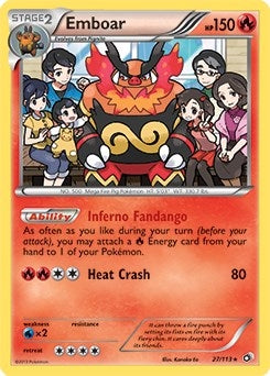 Image for Emboar - 27/113 (Legendary Treasures) (027/113) - Pokemon
