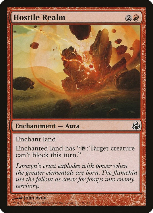Image for Hostile Realm (91) - Magic: The Gathering
