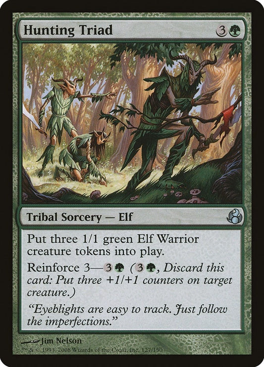 Image for Hunting Triad (127) - Magic: The Gathering