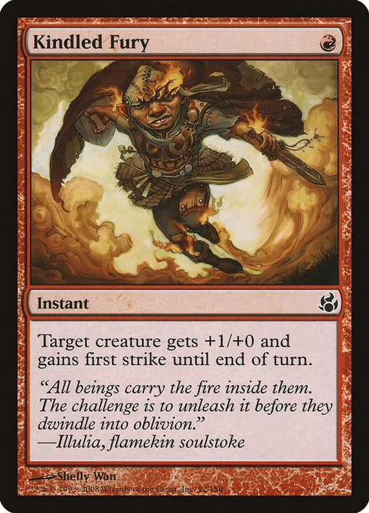 Image for Kindled Fury (92) - Magic: The Gathering