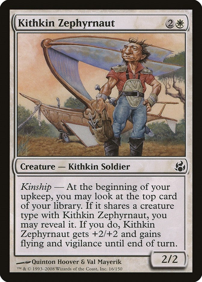 Image for Kithkin Zephyrnaut (16) - Magic: The Gathering