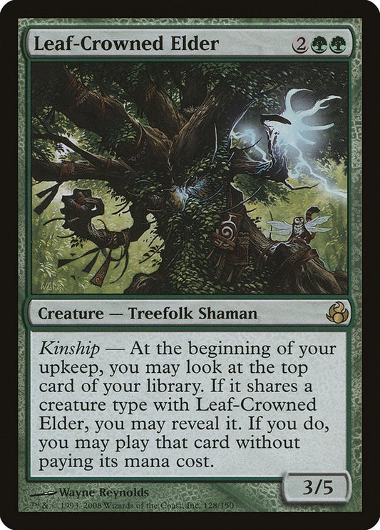 Image for Leaf-Crowned Elder (128) - Magic: The Gathering
