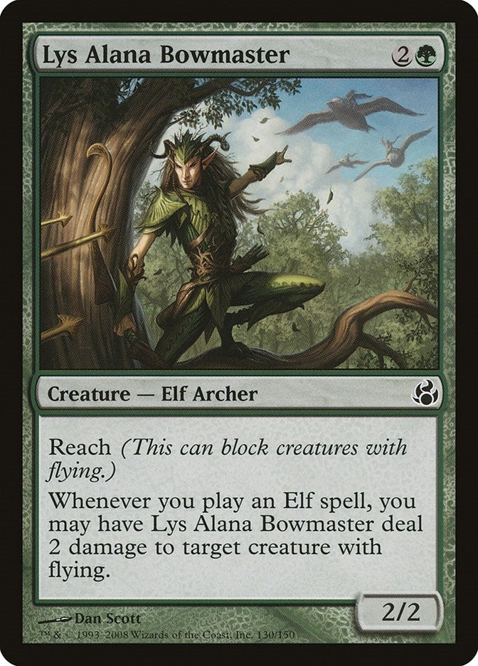 Image for Lys Alana Bowmaster (130) - Magic: The Gathering