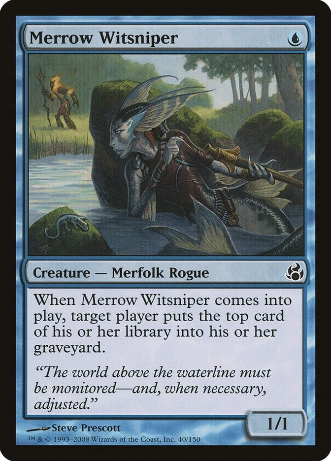 Image for Merrow Witsniper (40) - Magic: The Gathering