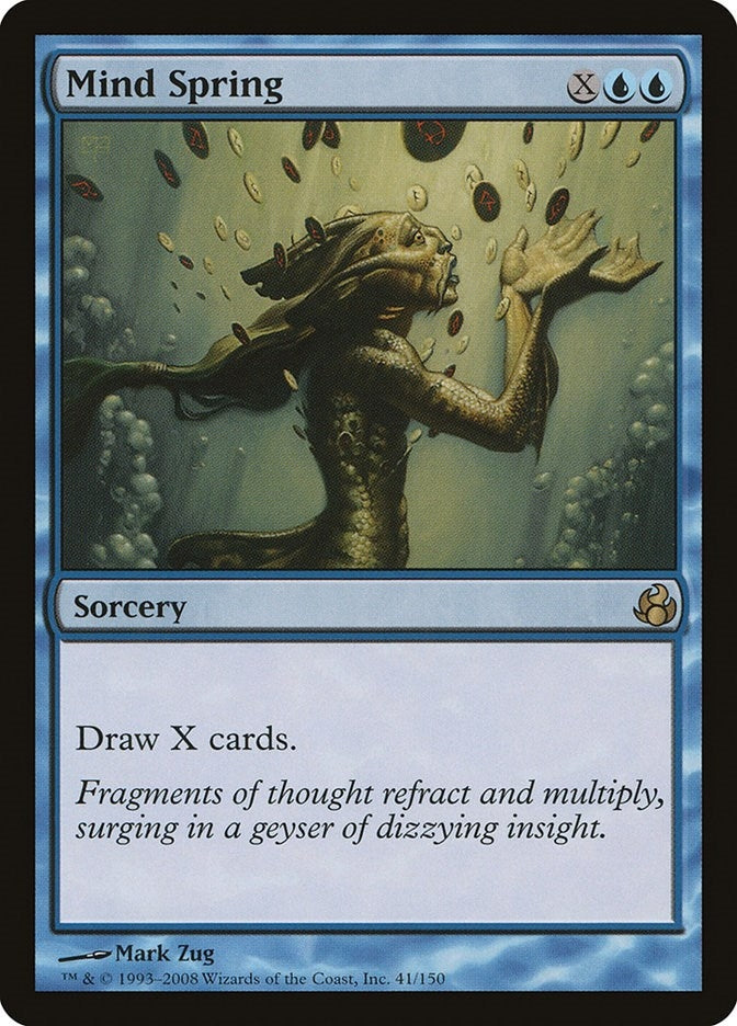 Image for Mind Spring (41) - Magic: The Gathering
